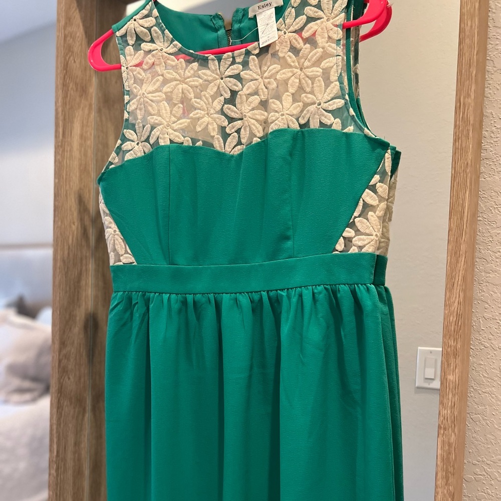 Medium Teal dress, nwot